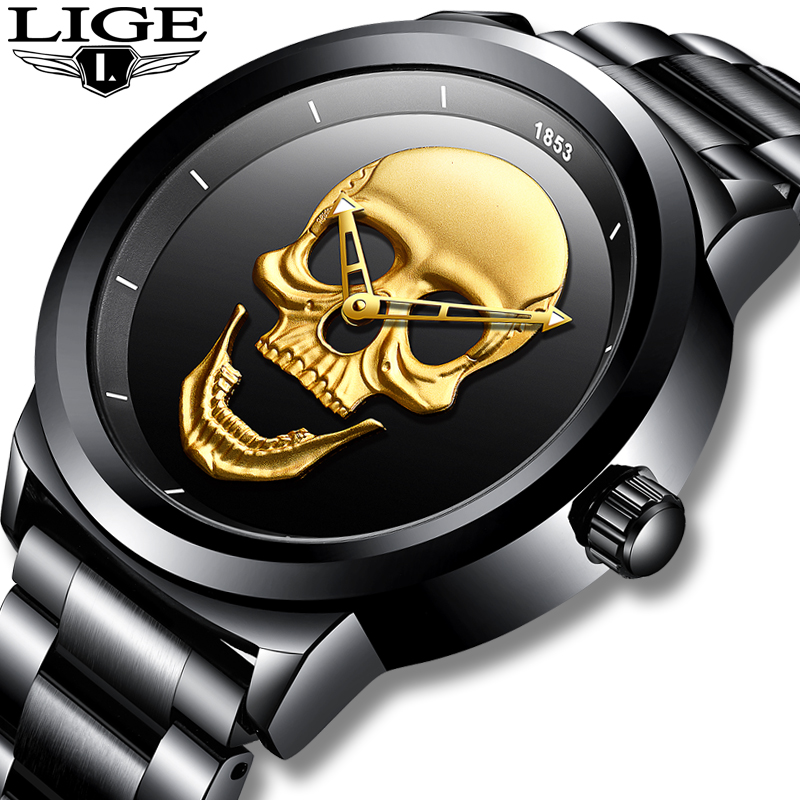 LIGE Sport Mens Watches Top Br - Luxury Watch Magazine 评论和价格