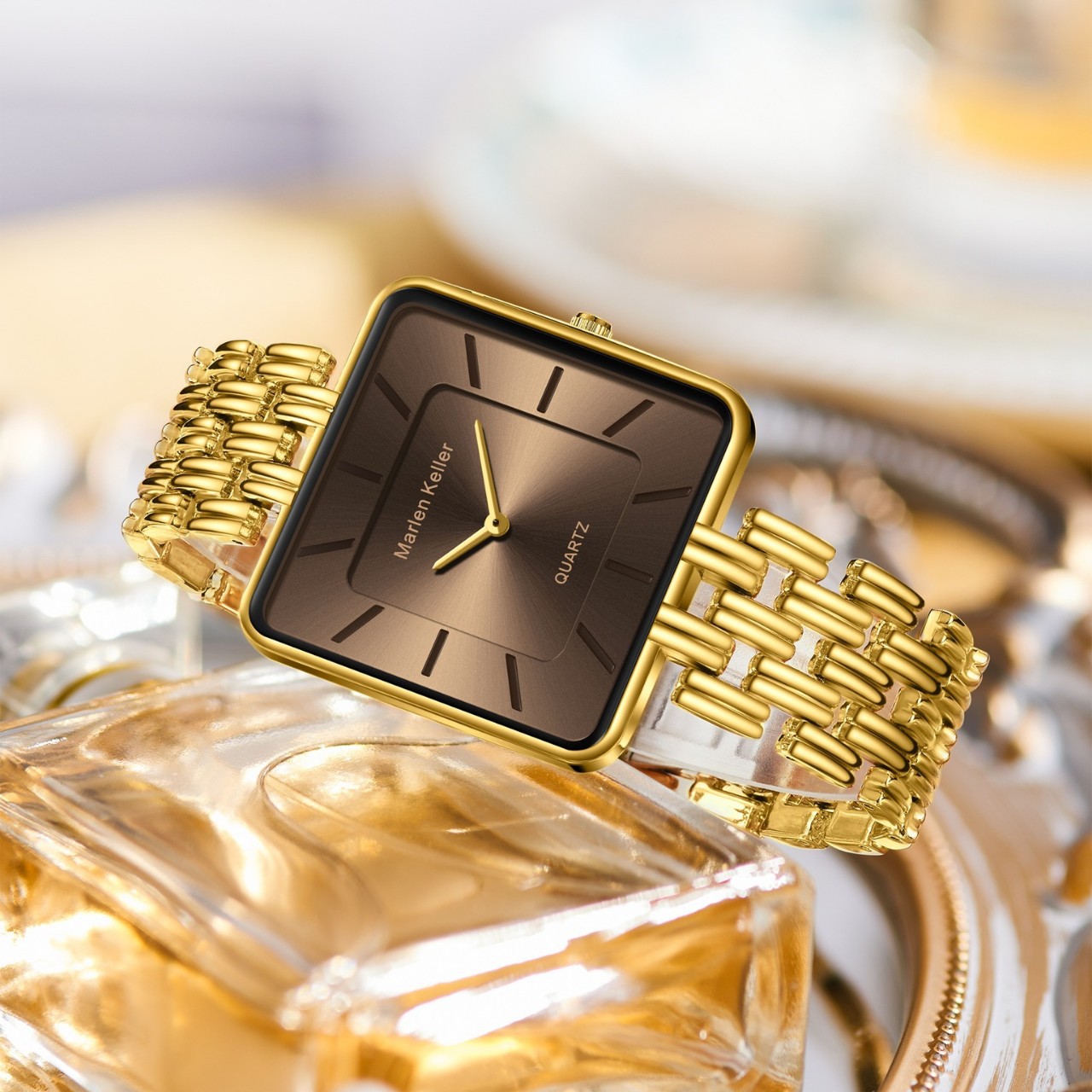 Square Gold Women Bracelet Wat - Luxury Watch Top 10 评论和价格