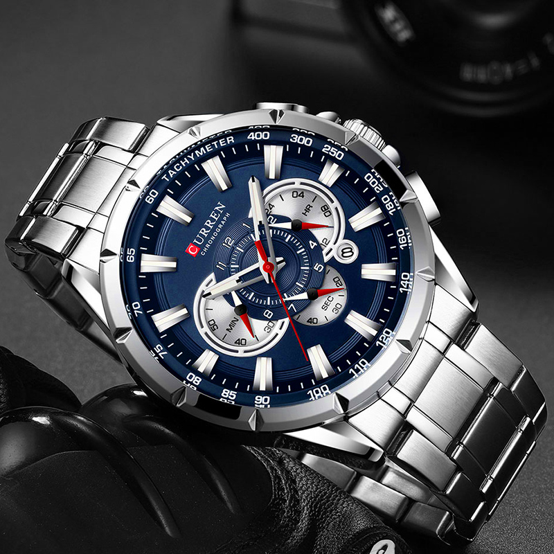 CURREN Wrist Watch Men Waterpr - Luxury Watch Magazine 评论和价格