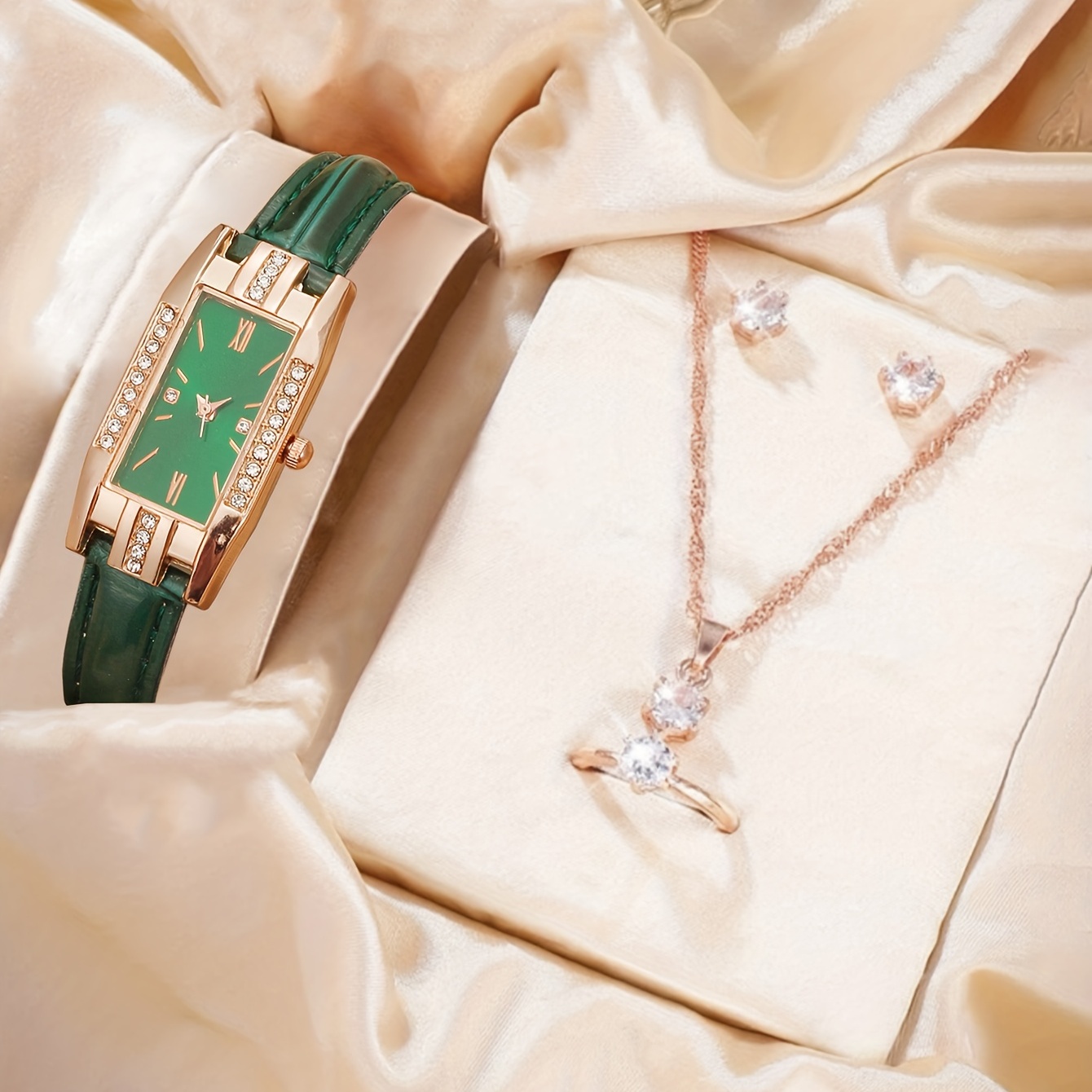 Luxury Rhinestone Quartz Watch - Luxury Watch Gift For Her 评论和价格