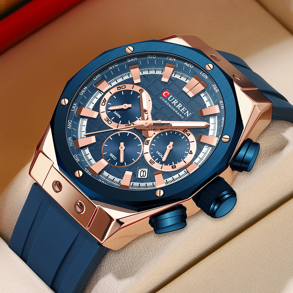 CURREN Luxury Brand High Quali - Luxury Watch Magazine 评论和价格