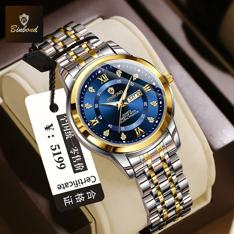 BINBOND B7169 Top Brand Luxury - Luxury Watch Top 10 评论和价格