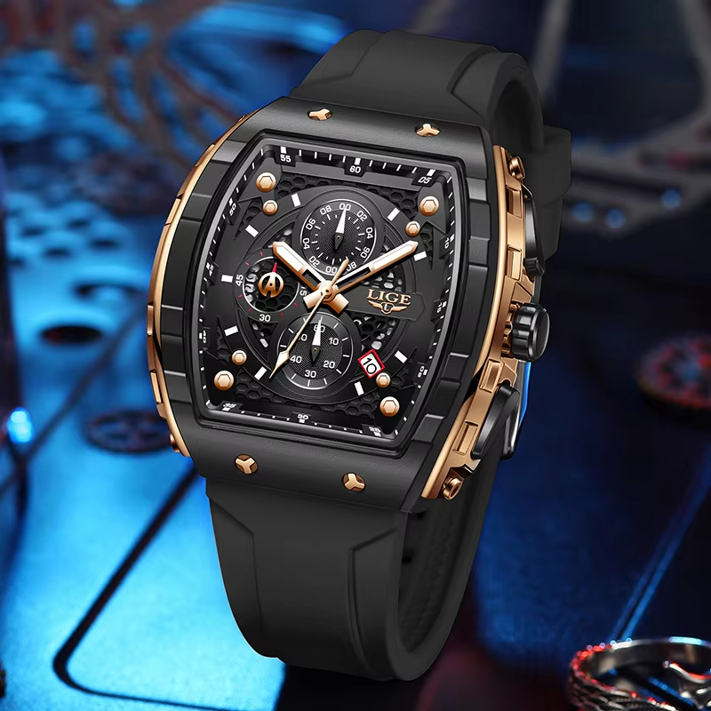 LIGE Top Brand Luxury Men Watc - Luxury Watch Magazine 评论和价格