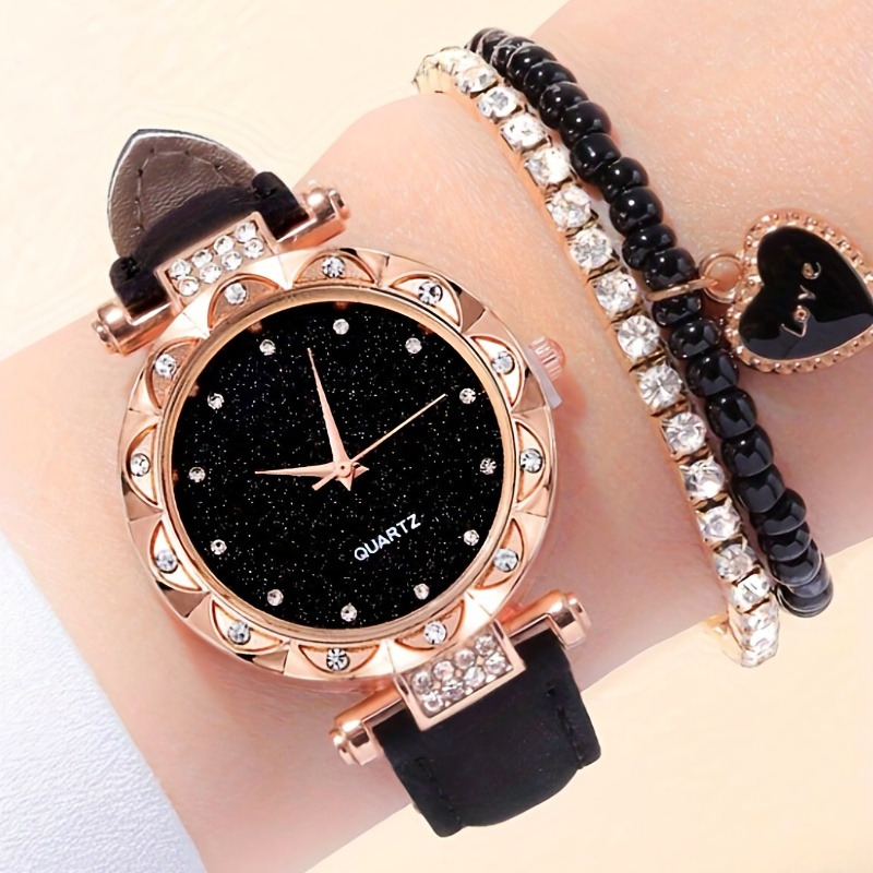 Starry Fashion Quartz Watch Lu - Luxury Watch Gift For Her 评论和价格