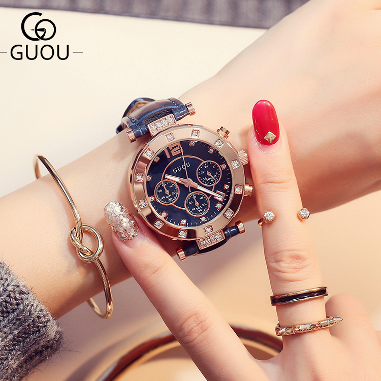 2018 GUOU Top Brand Fashion Lu - Luxury Watch Top 10 评论和价格