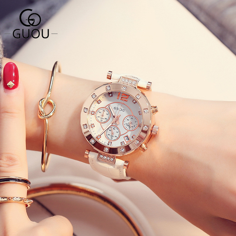 2018 GUOU Top Brand Fashion Lu - Luxury Watch Top 10 评论和价格